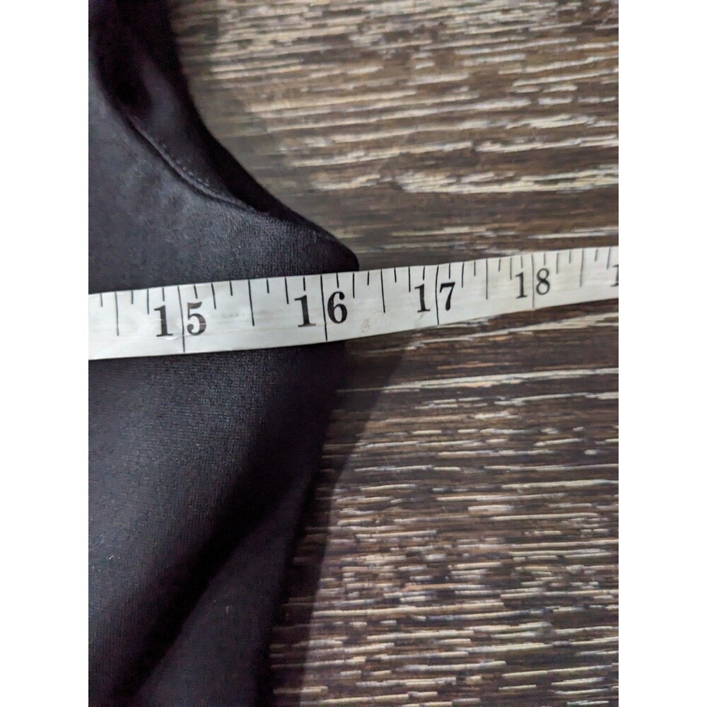 Ann‎ Taylor Loft Black Sheath Dress Womens Size 6 Rayon Blend - Picture 7 of 8